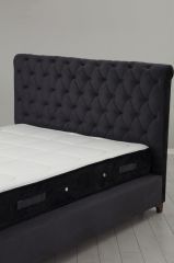 Deluxe Baza+Başlık+Sonata Yatak Antrasit