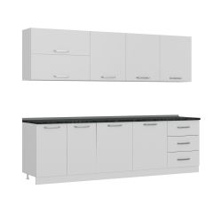 Minar 270 Cm Mutfak Dolabı Beyaz 270-B1