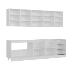 Minar 270 Cm Mutfak Dolabı Beyaz 270-B2