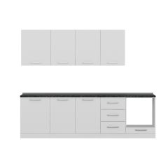 Minar 270 Cm Mutfak Dolabı Beyaz 270-B3