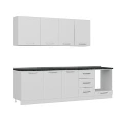 Minar 270 Cm Mutfak Dolabı Beyaz 270-B3