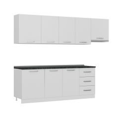 Minar 270 Cm Mutfak Dolabı Beyaz 270-B4