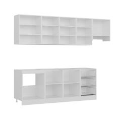 Minar 270 Cm Mutfak Dolabı Beyaz 270-B4