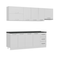 Minar 270 Cm Mutfak Dolabı Beyaz 270-B7