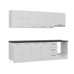 Minar 270 Cm Mutfak Dolabı Beyaz 270-B8