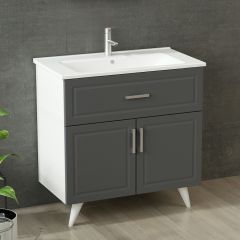 Minar Banyo Dolabı Alt 100Cm Ay2K1Ç+Etj Beyaz