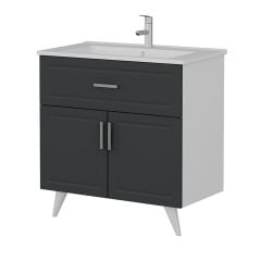 Minar Banyo Dolabı Alt 100Cm Ay2K1Ç+Etj Beyaz