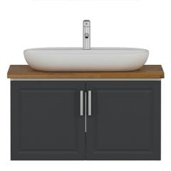 Minar Banyo Dolabı Alt 85Cm As2K+Tzg Beyaz