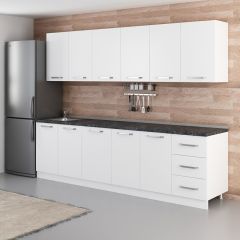 Minar 275 Cm Mutfak Dolabı Beyaz 275-B1