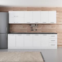 Minar 275 Cm Mutfak Dolabı Beyaz 275-B2