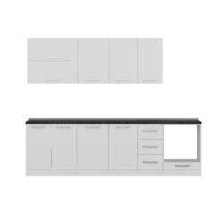 Minar 275 Cm Mutfak Dolabı Beyaz 275-B3