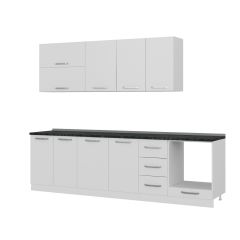 Minar 275 Cm Mutfak Dolabı Beyaz 275-B3