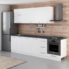 Minar 275 Cm Mutfak Dolabı Beyaz 275-B3