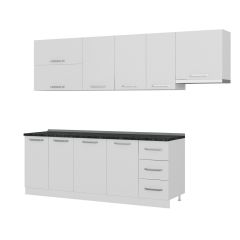 Minar 275 Cm Mutfak Dolabı Beyaz 275-B4