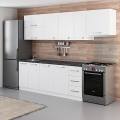 Minar 275 Cm Mutfak Dolabı Beyaz 275-B4