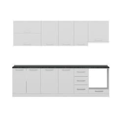 Minar 275 Cm Mutfak Dolabı Beyaz 275-B5