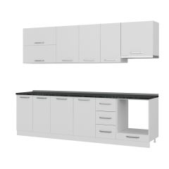 Minar 275 Cm Mutfak Dolabı Beyaz 275-B5