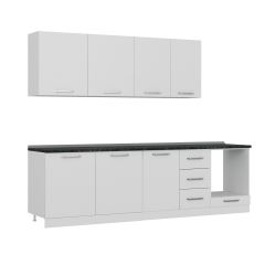 Minar 275 Cm Mutfak Dolabı Beyaz 275-B6