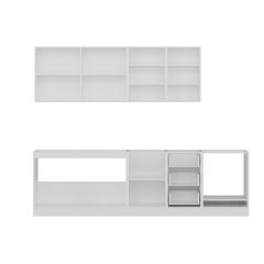 Minar 275 Cm Mutfak Dolabı Beyaz 275-B6