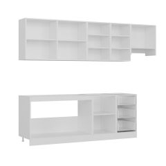 Minar 275 Cm Mutfak Dolabı Beyaz 275-B7