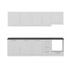 Minar 275 Cm Mutfak Dolabı Beyaz 275-B8