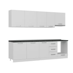 Minar 275 Cm Mutfak Dolabı Beyaz 275-B8