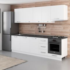 Minar 275 Cm Mutfak Dolabı Beyaz 275-B8