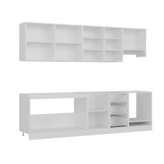 Minar 275 Cm Mutfak Dolabı Beyaz 275-B8