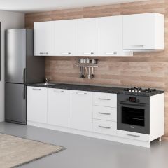 Minar 280 Cm Mutfak Dolabı Beyaz 280-B5