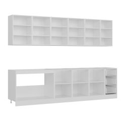 Minar 290 Cm Mutfak Dolabı Beyaz 290-B2