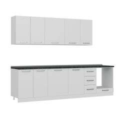 Minar 290 Cm Mutfak Dolabı Beyaz 290-B3