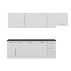 Minar 290 Cm Mutfak Dolabı Beyaz 290-B4