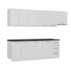 Minar 290 Cm Mutfak Dolabı Beyaz 290-B4