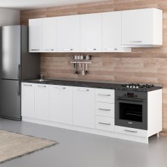 Minar 290 Cm Mutfak Dolabı Beyaz 290-B5