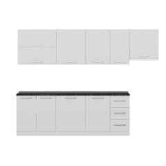 Minar 290 Cm Mutfak Dolabı Beyaz 290-B7