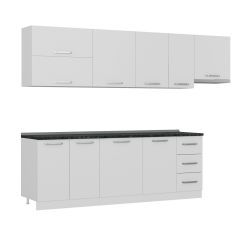 Minar 290 Cm Mutfak Dolabı Beyaz 290-B7