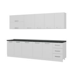 Minar 295 Cm Mutfak Dolabı Beyaz 295-B1