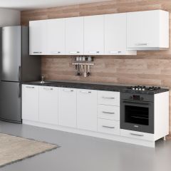 Minar 295 Cm Mutfak Dolabı Beyaz 295-B5