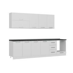 Minar 295 Cm Mutfak Dolabı Beyaz 295-B6