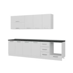 Minar 295 Cm Mutfak Dolabı Beyaz 295-B6