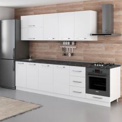 Minar 295 Cm Mutfak Dolabı Beyaz 295-B6