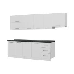 Minar 295 Cm Mutfak Dolabı Beyaz 295-B7