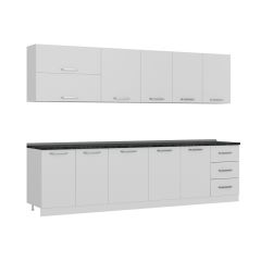 Minar 300 Cm Mutfak Dolabı Beyaz 300-B1