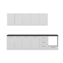 Minar 300 Cm Mutfak Dolabı Beyaz 300-B4