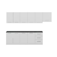 Minar 300 Cm Mutfak Dolabı Beyaz 300-B5