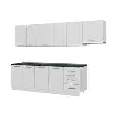 Minar 300 Cm Mutfak Dolabı Beyaz 300-B5