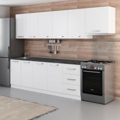 Minar 300 Cm Mutfak Dolabı Beyaz 300-B5