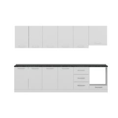 Minar 300 Cm Mutfak Dolabı Beyaz 300-B6