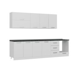 Minar 300 Cm Mutfak Dolabı Beyaz 300-B7