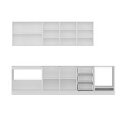 Minar 300 Cm Mutfak Dolabı Beyaz 300-B7